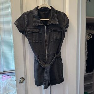 White Fox Denim romper